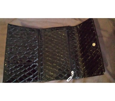 Sac à main GUESS gris et compagnon