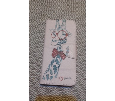 Housse protection pour Samsung S8 girafe