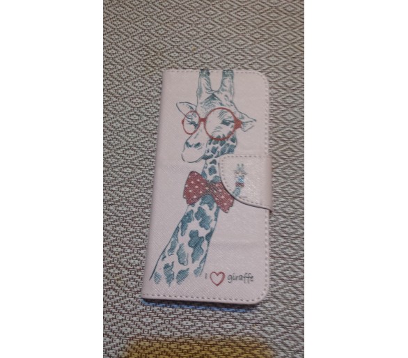 Housse protection pour Samsung S8 girafe