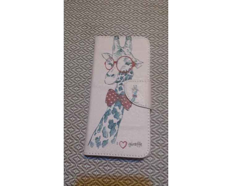 Housse protection pour Samsung S8 girafe