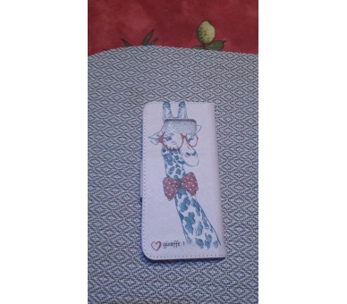 Housse protection pour Samsung S8 girafe