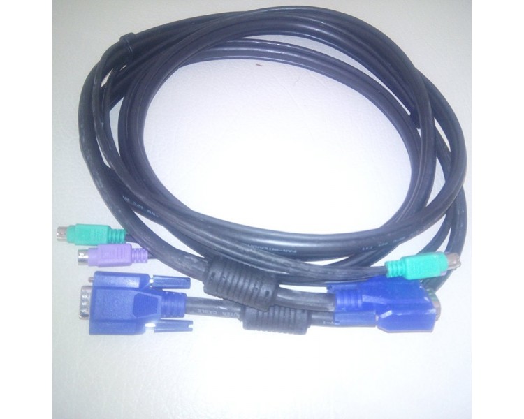Cable VGA Male/male + cable souris/clavier