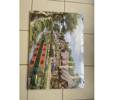 Cottage avec péniche