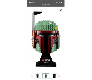 Casque de Boba FettTM 75277 Star WarsTM 