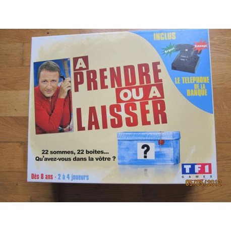 A prendre ou à laisser
