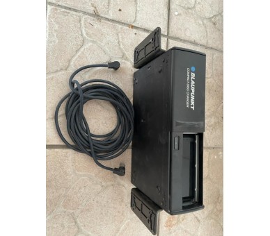 Poste auto radio cassette et son chargeur de 10 CD BLAUPUNKT