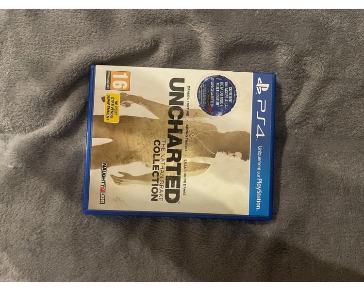 Jeu PS4 Uncharted The Nathan Drake Collection