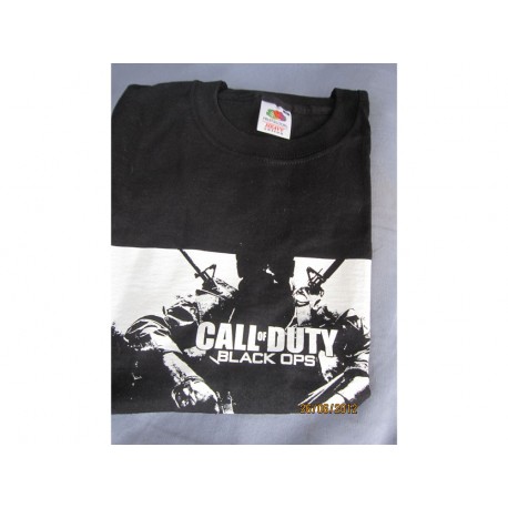 Tee shirt noir Call of Duty Black Ops