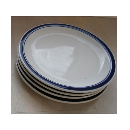 4 assiettes à dessert