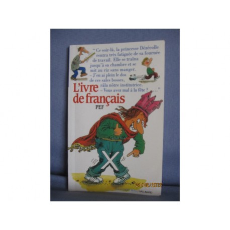 L'ivre de français PEF