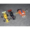 3 voitures de course