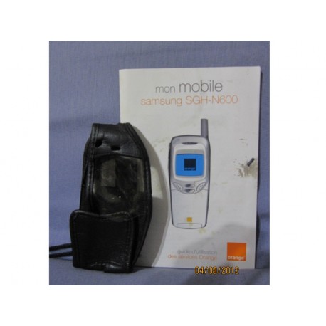 Housse noire pour Samsung SGH-N600
