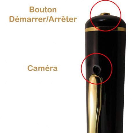Stylo Caméra et Appareil photo Espion