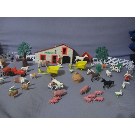 Ferme, animaux et fermiers