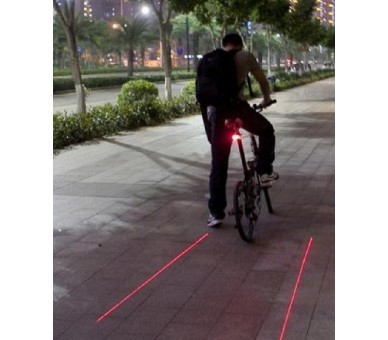 Eclairage arrière pour vélo