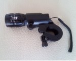 Lampe torche + support vélo